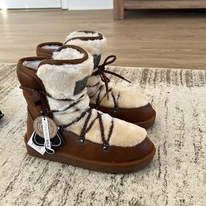 Dr. Franklin Shearling Nordic Fur Boots